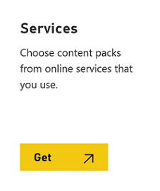 Choose content packs from online services